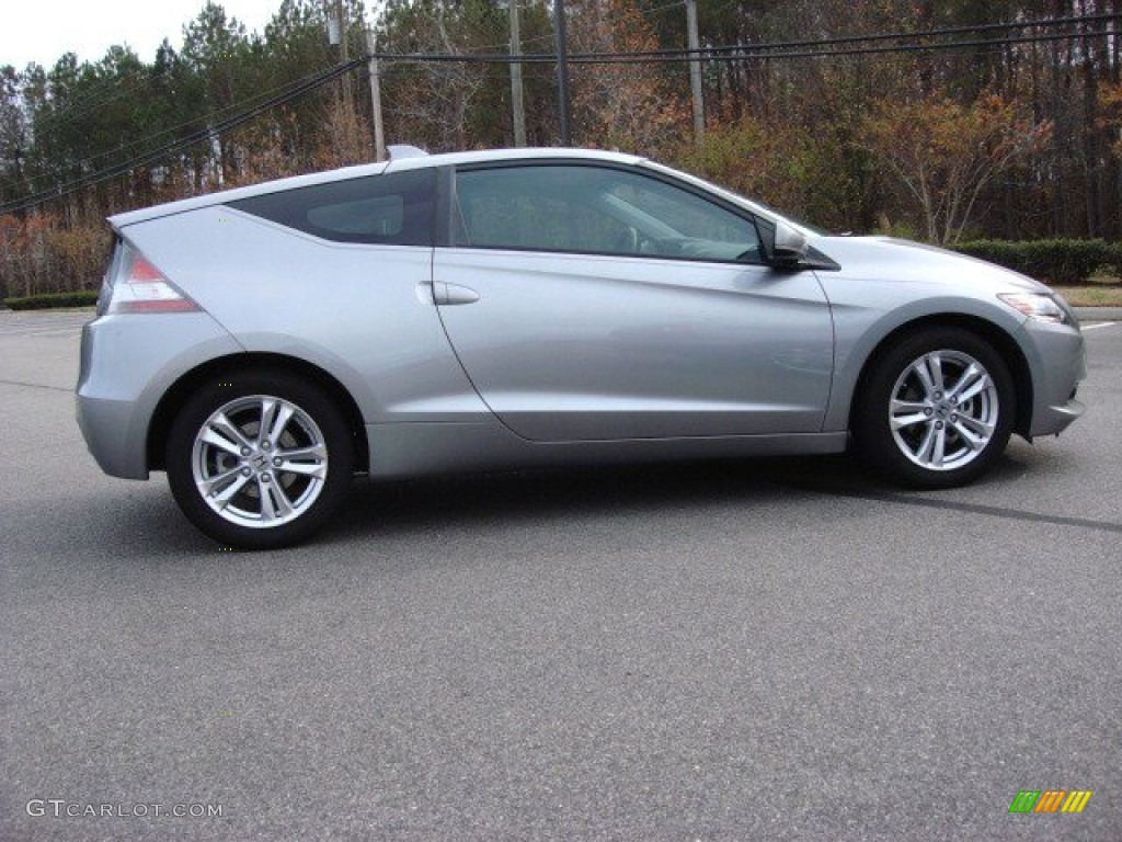 Storm Silver Metallic 2011 Honda CR-Z EX Navigation Sport Hybrid Exterior Photo #57558446
