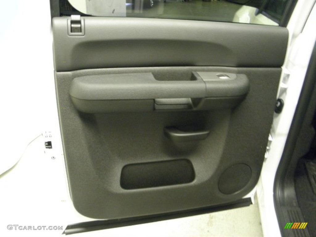 2012 Silverado 1500 LS Crew Cab - Summit White / Dark Titanium photo #11