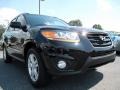 2011 Phantom Black Metallic Hyundai Santa Fe Limited  photo #2