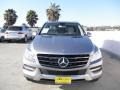 2012 Palladium Silver Metallic Mercedes-Benz ML 350 4Matic  photo #2