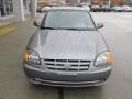 2003 Charcoal Gray Metallic Hyundai Accent GL Coupe  photo #9