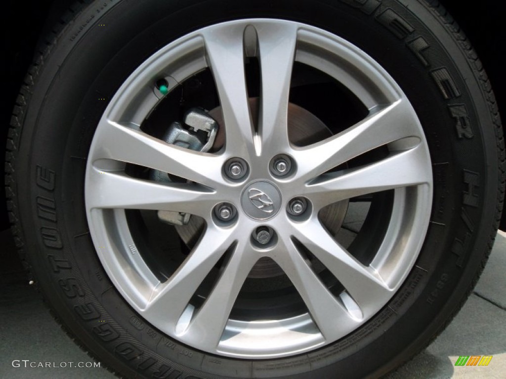 2011 Hyundai Santa Fe Limited Wheel Photo #57562150