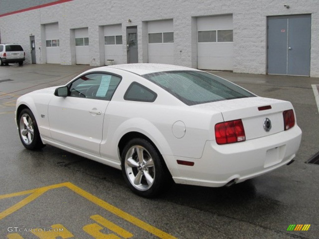 Performance White 2008 Ford Mustang GT Premium Coupe Exterior Photo #57562425