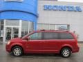 2008 Inferno Red Crystal Pearlcoat Chrysler Town & Country Touring Signature Series  photo #2