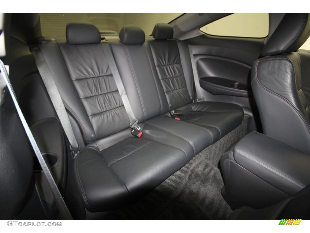 Black Interior 2011 Honda Accord EX-L Coupe Photo #57563596