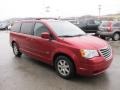 2008 Inferno Red Crystal Pearlcoat Chrysler Town & Country Touring Signature Series  photo #9