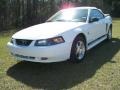 2004 Oxford White Ford Mustang V6 Convertible  photo #1