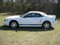 2004 Oxford White Ford Mustang V6 Convertible  photo #2