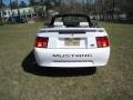 2004 Oxford White Ford Mustang V6 Convertible  photo #9