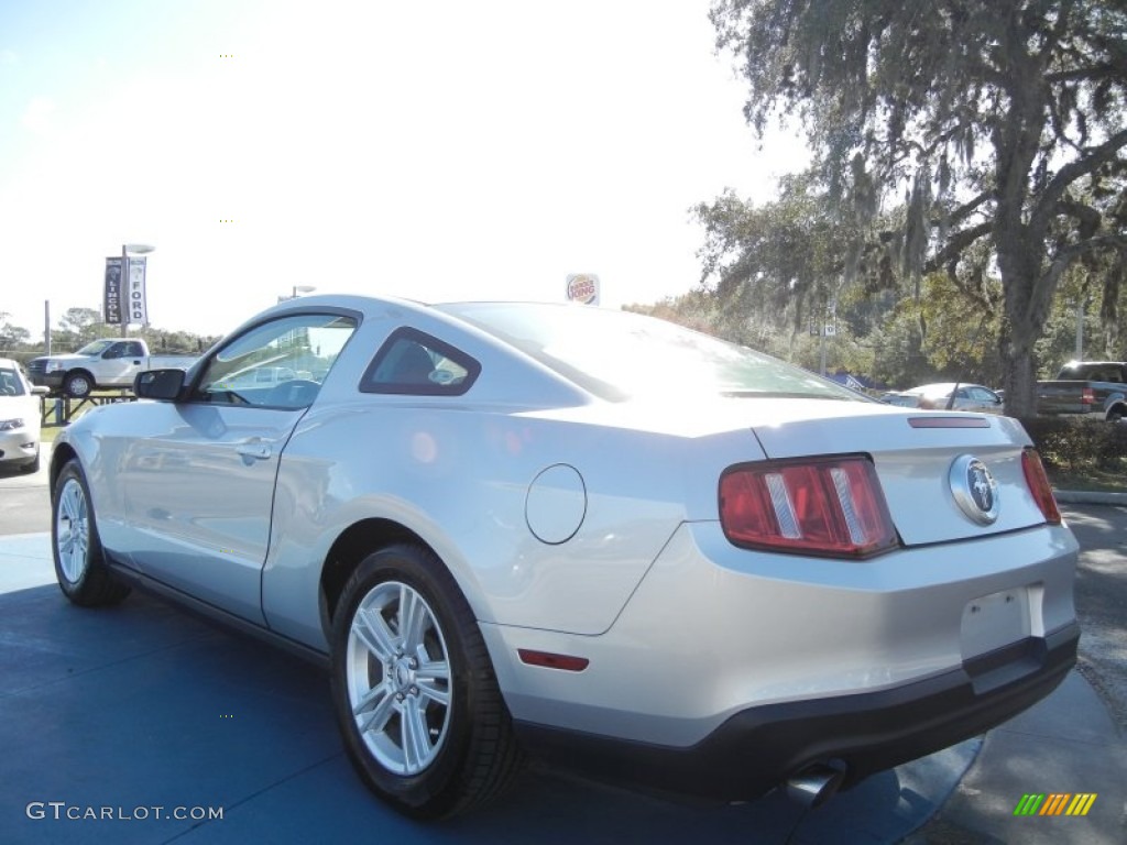 2011 Mustang V6 Premium Coupe - Ingot Silver Metallic / Stone photo #3