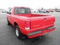 2000 Bright Red Ford Ranger XL Regular Cab  photo #11