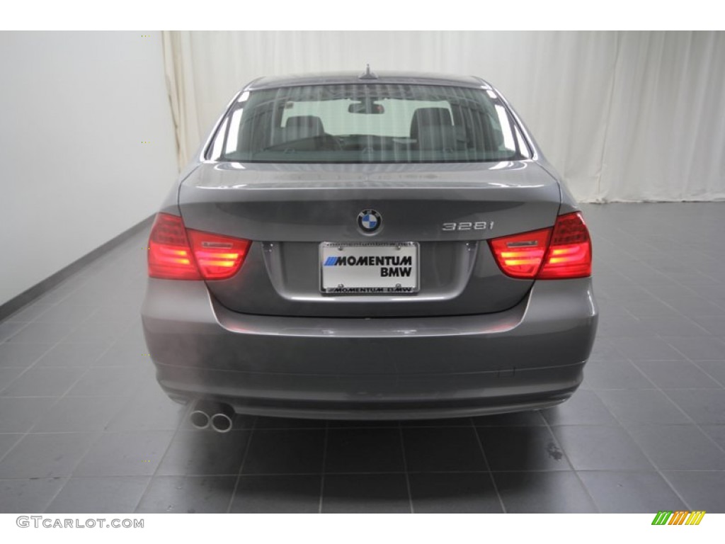 2011 3 Series 328i Sedan - Space Gray Metallic / Black photo #6