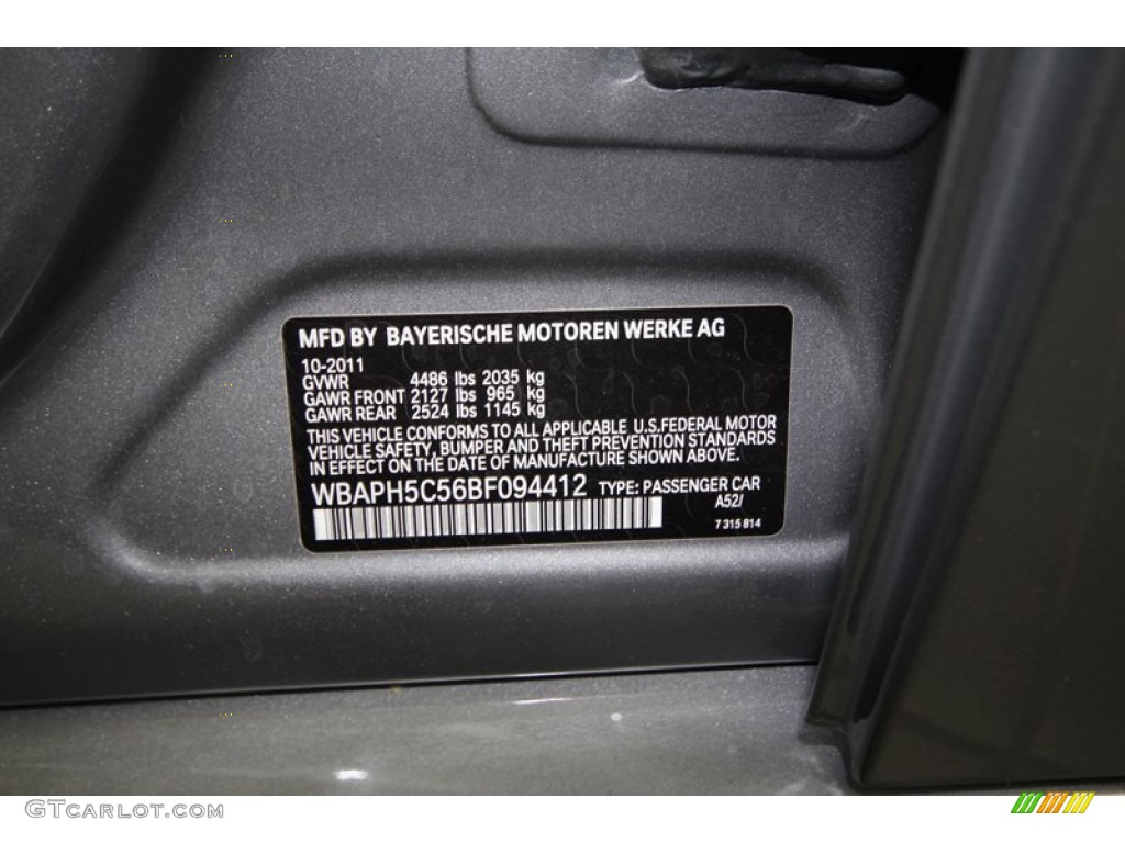 2011 3 Series 328i Sedan - Space Gray Metallic / Black photo #8