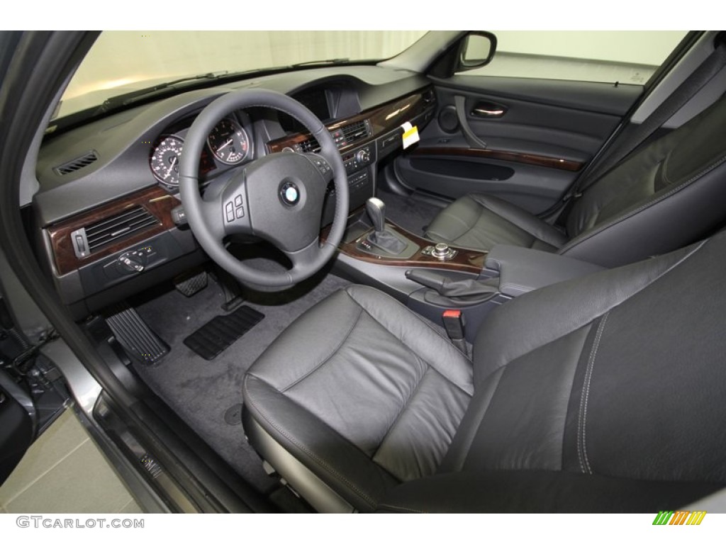 2011 3 Series 328i Sedan - Space Gray Metallic / Black photo #9