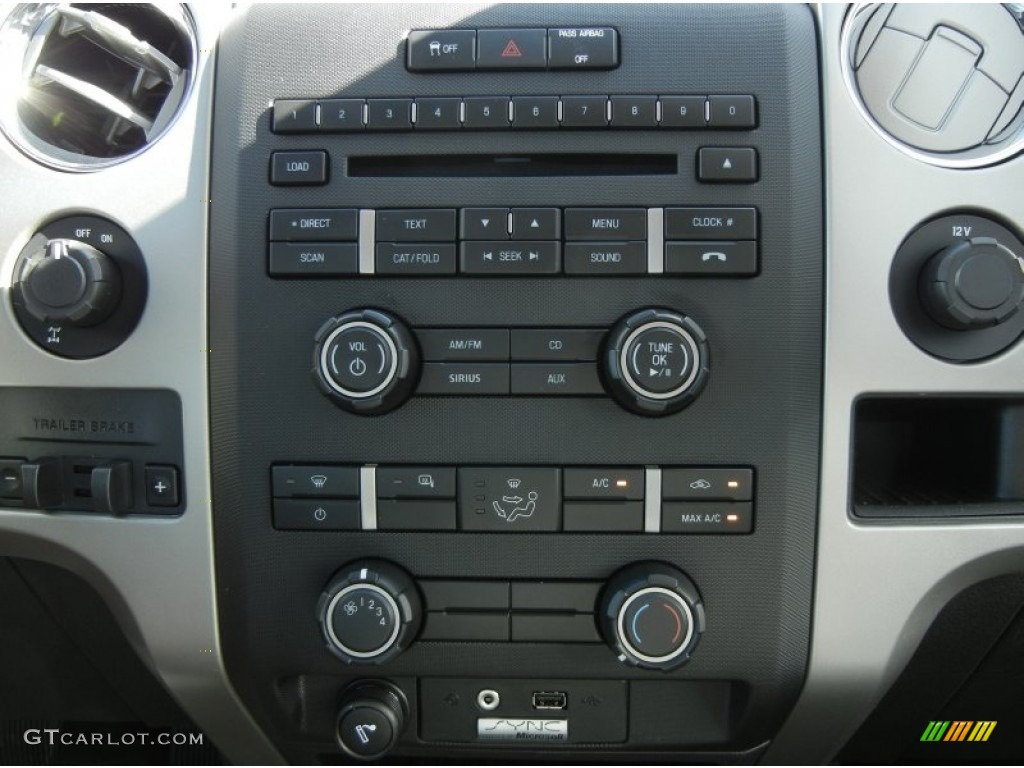 2012 Ford F150 XLT SuperCrew Controls Photo #57567732