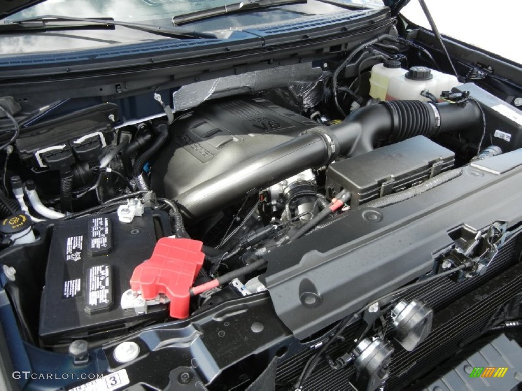 2012 Ford F150 XLT SuperCrew 4x4 3.5 Liter EcoBoost DI Turbocharged DOHC 24-Valve Ti-VCT V6 Engine Photo #57567936