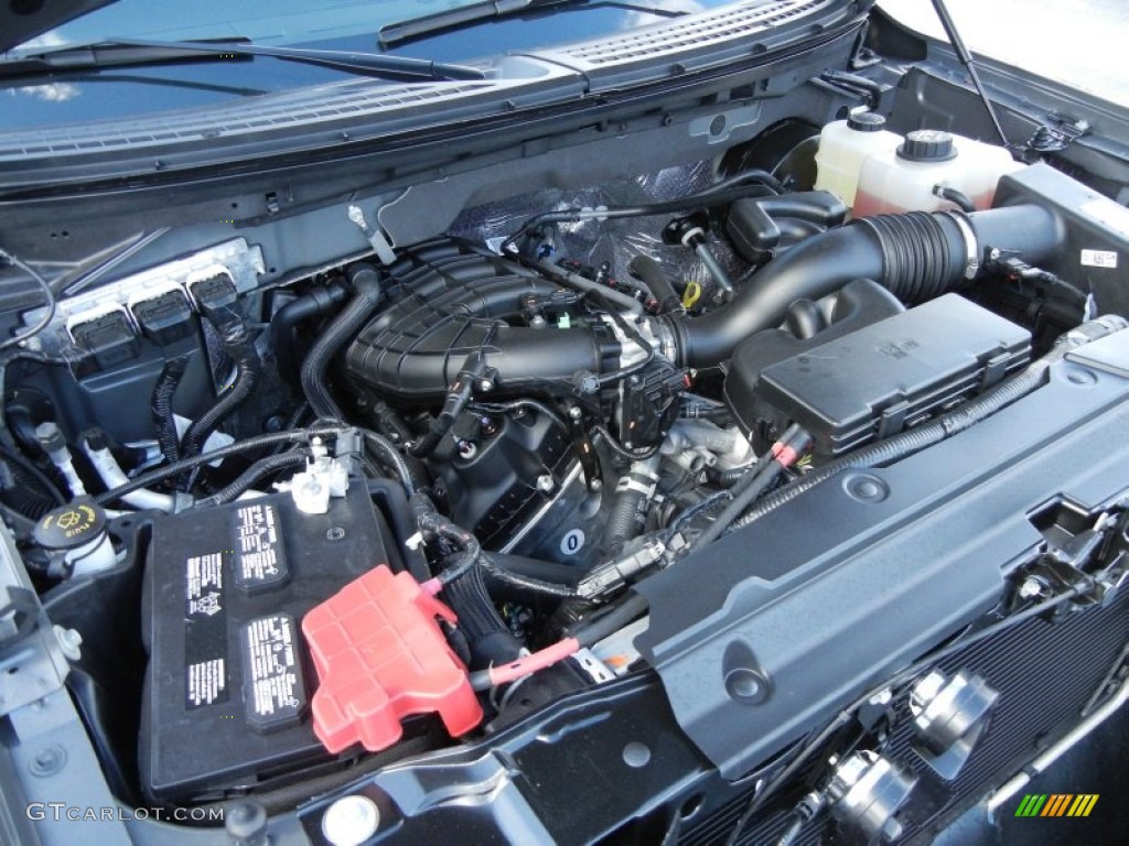 2012 Ford F150 XLT SuperCab 3.7 Liter Flex-Fuel DOHC 24-Valve Ti-VCT V6 Engine Photo #57568341