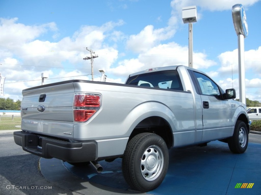 Ingot Silver Metallic 2012 Ford F150 XL Regular Cab Exterior Photo #57568368