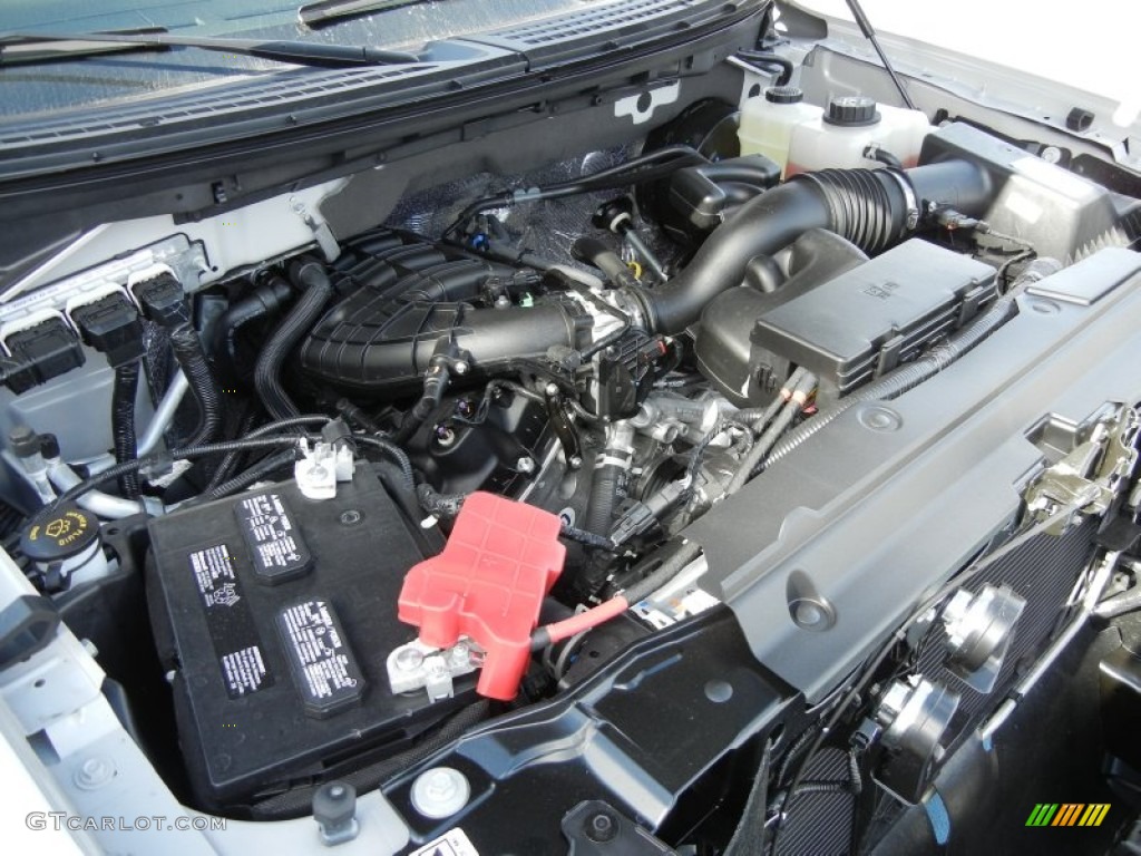 2012 Ford F150 XL Regular Cab 3.7 Liter Flex-Fuel DOHC 24-Valve Ti-VCT V6 Engine Photo #57568431