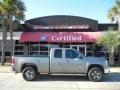 2007 Steel Gray Metallic GMC Sierra 1500 SLT Extended Cab 4x4  photo #1