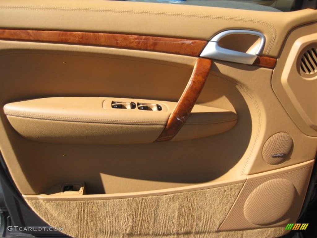 2009 Cayenne Turbo S - Lava Grey Metallic / Sand Beige Full Leather photo #8