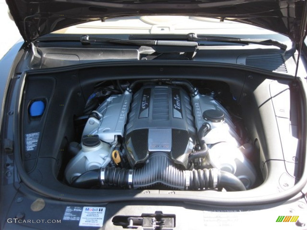 2009 Cayenne Turbo S - Lava Grey Metallic / Sand Beige Full Leather photo #12