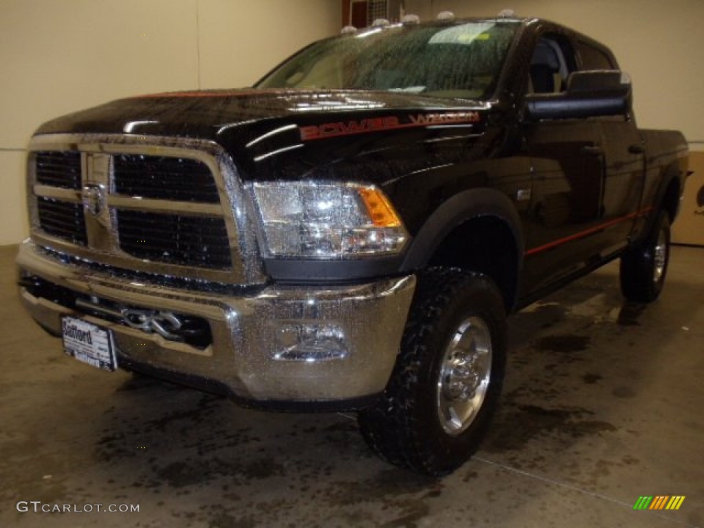 2012 Ram 2500 HD Power Wagon Crew Cab 4x4 - Black / Dark Slate/Medium Graystone photo #1