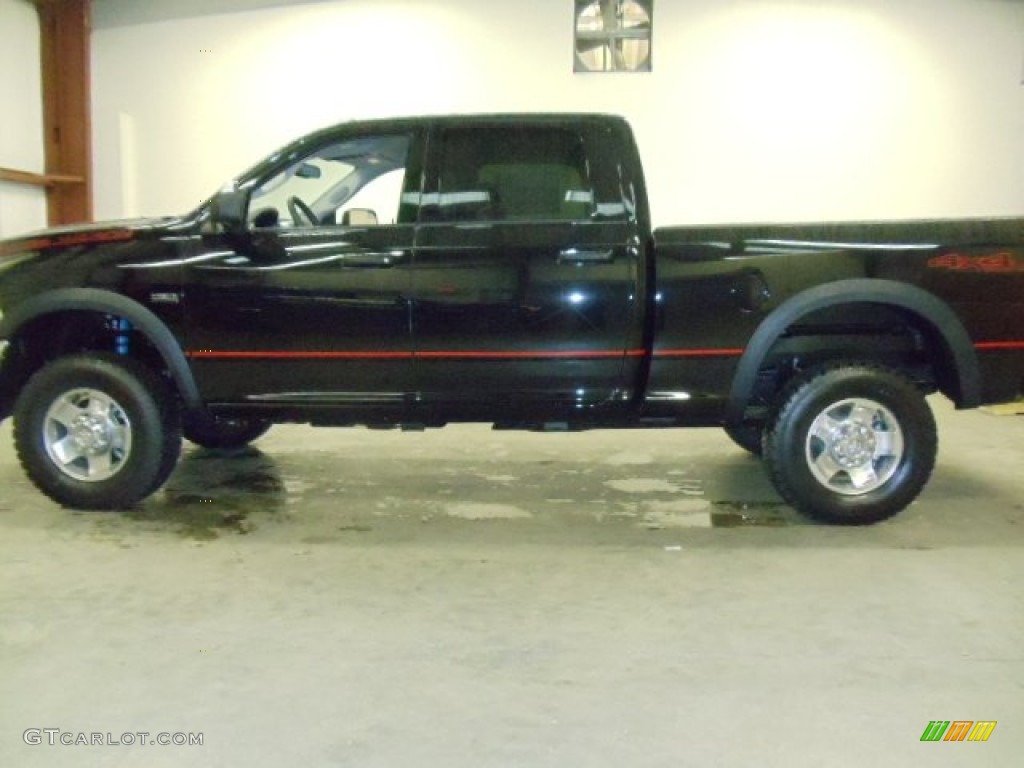 2012 Ram 2500 HD Power Wagon Crew Cab 4x4 - Black / Dark Slate/Medium Graystone photo #2