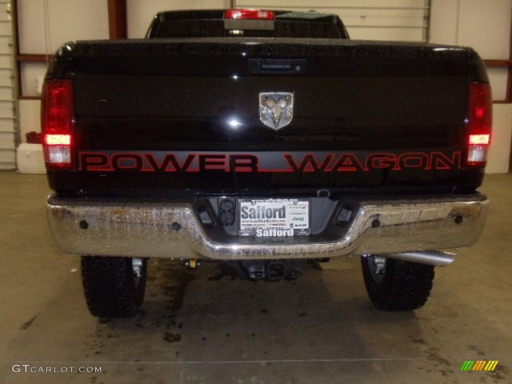 2012 Ram 2500 HD Power Wagon Crew Cab 4x4 - Black / Dark Slate/Medium Graystone photo #4