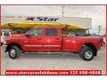 2010 Inferno Red Crystal Pearl Dodge Ram 3500 ST Crew Cab 4x4 Dually  photo #2