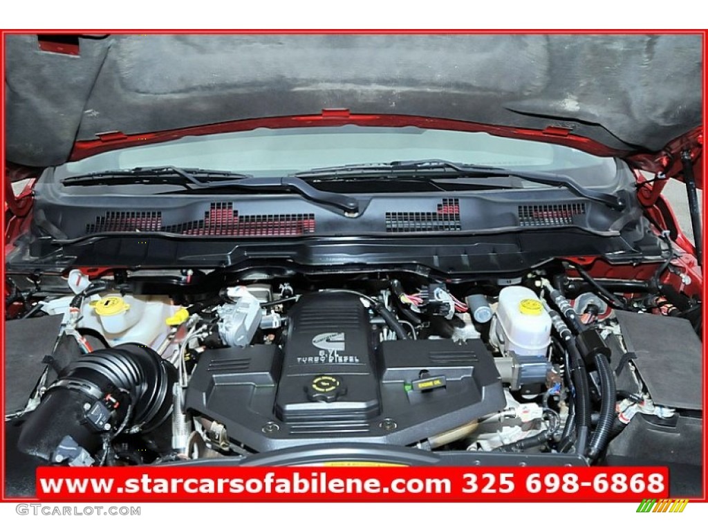 2010 Ram 3500 ST Crew Cab 4x4 Dually - Inferno Red Crystal Pearl / Dark Slate/Medium Graystone photo #27