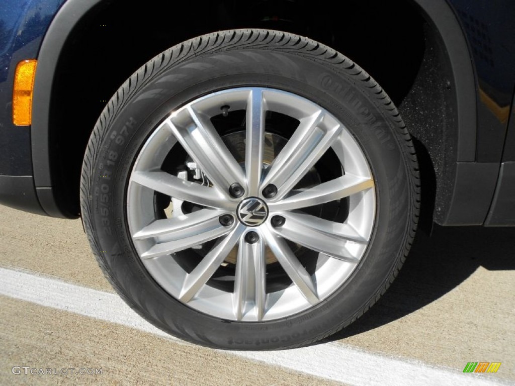 2012 Volkswagen Tiguan SE Wheel Photo #57571534
