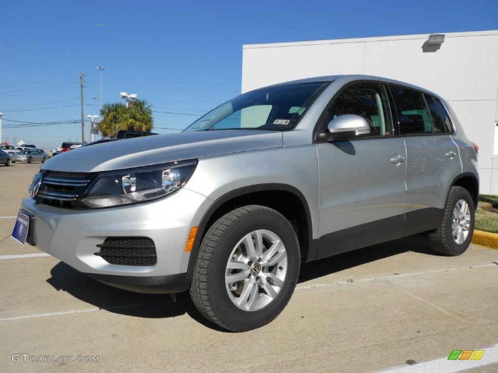 Reflex Silver Metallic 2012 Volkswagen Tiguan S Exterior Photo #57571687