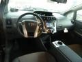 Dashboard of 2012 Prius v Three Hybrid
