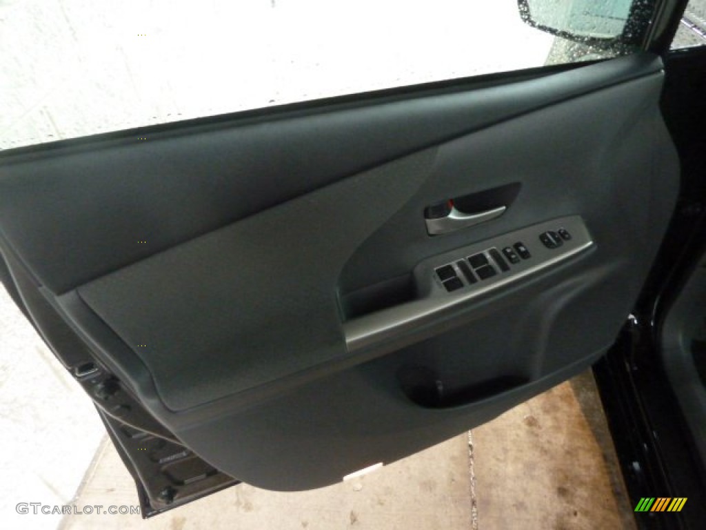 2012 Toyota Prius v Three Hybrid Door Panel Photos