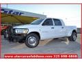 Bright White 2006 Dodge Ram 3500 SLT Mega Cab Dually