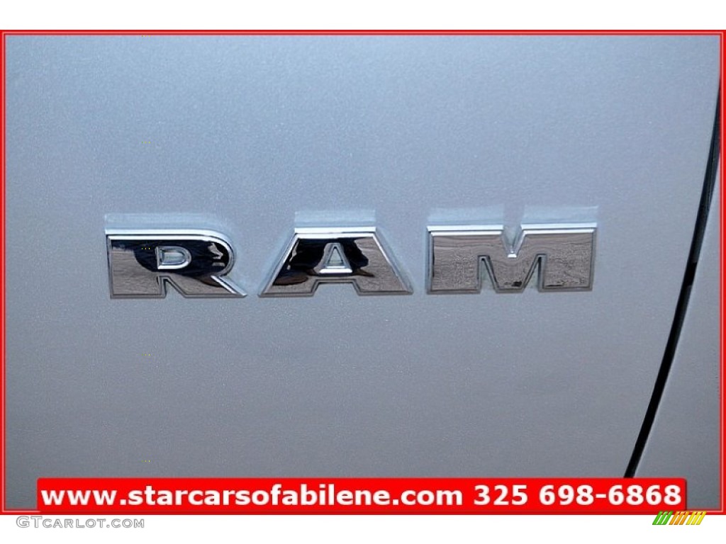 2008 Ram 1500 SLT Quad Cab - Bright Silver Metallic / Medium Slate Gray photo #9