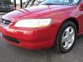 1999 San Marino Red Honda Accord EX V6 Coupe  photo #5