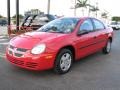 2003 Flame Red Dodge Neon SE  photo #5