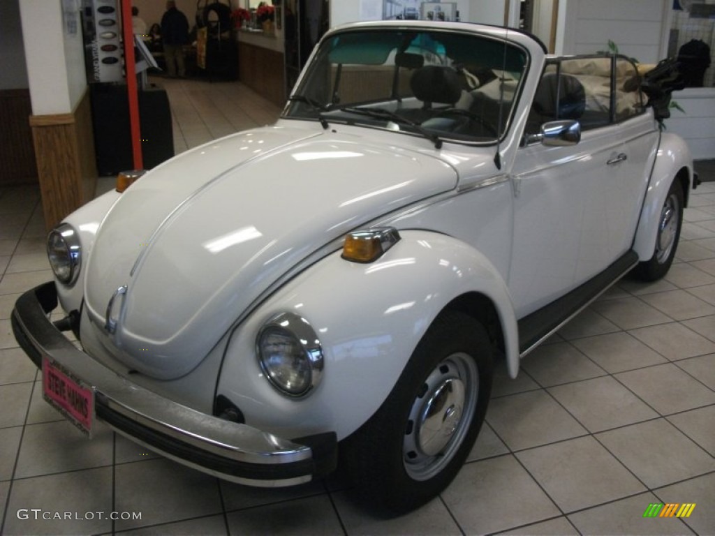 1978 Beetle Convertible - White / Black photo #3