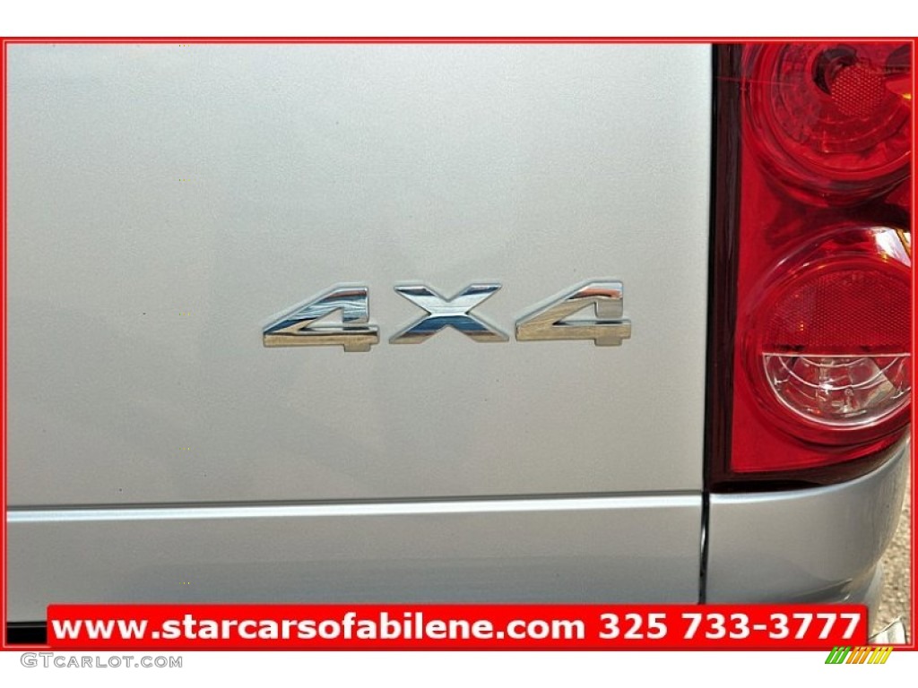 2008 Ram 1500 Lone Star Edition Quad Cab 4x4 - Bright Silver Metallic / Medium Slate Gray photo #5