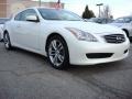 2008 Ivory Pearl White Infiniti G 37 Coupe  photo #1