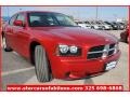 2010 Inferno Red Crystal Pearl Dodge Charger 3.5L  photo #9