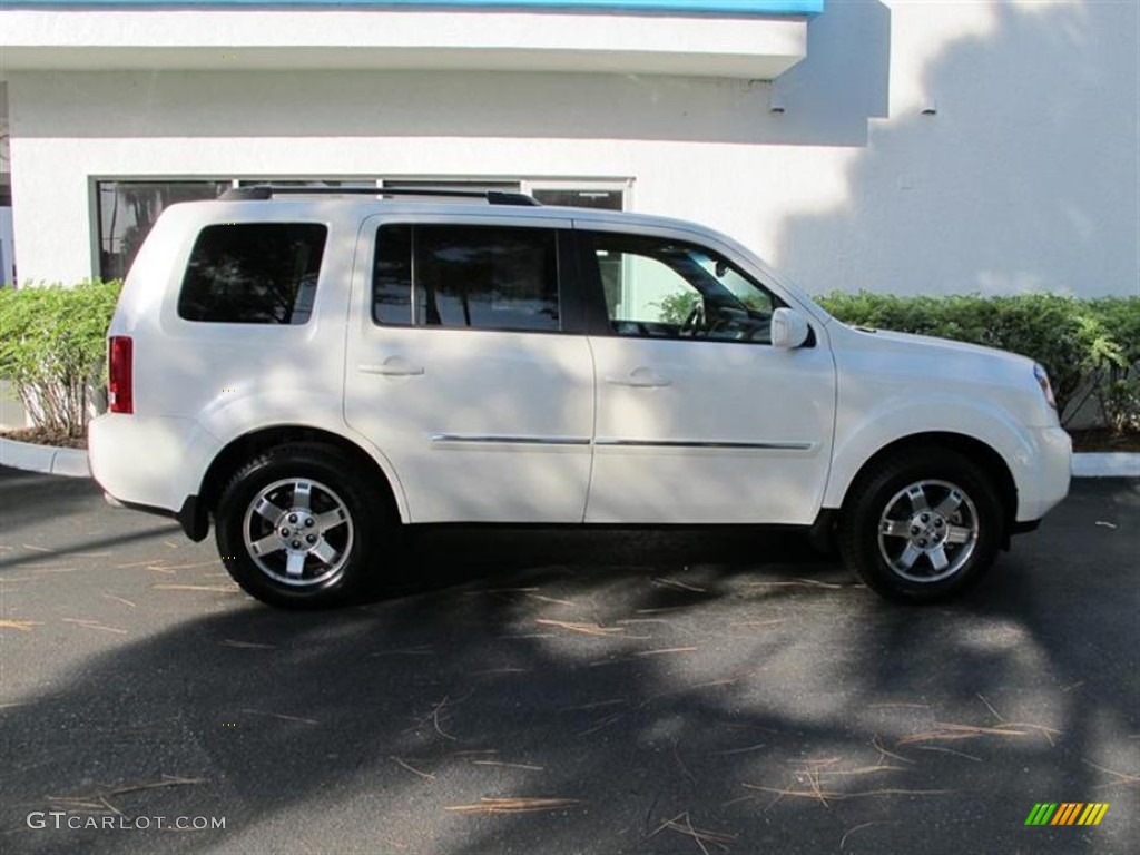 2011 Pilot Touring - White Diamond Pearl / Black photo #2