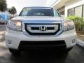 2011 White Diamond Pearl Honda Pilot Touring  photo #8