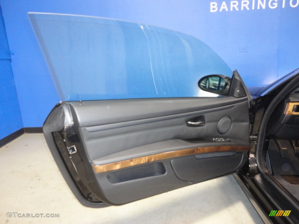 2008 3 Series 335i Convertible - Jet Black / Black photo #12