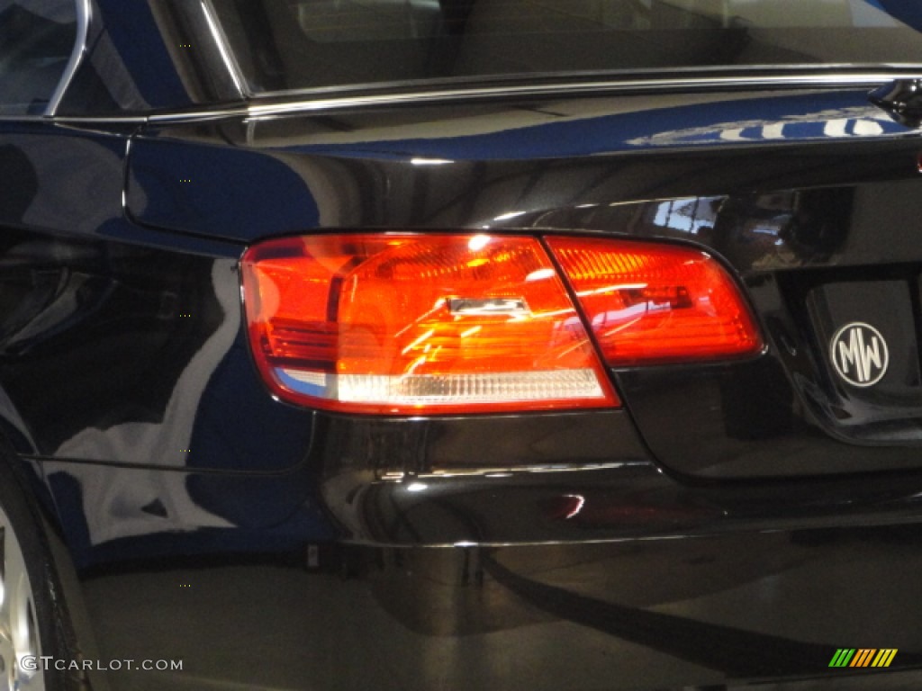 2008 3 Series 335i Convertible - Jet Black / Black photo #25