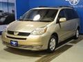 2004 Desert Sand Mica Toyota Sienna XLE  photo #3