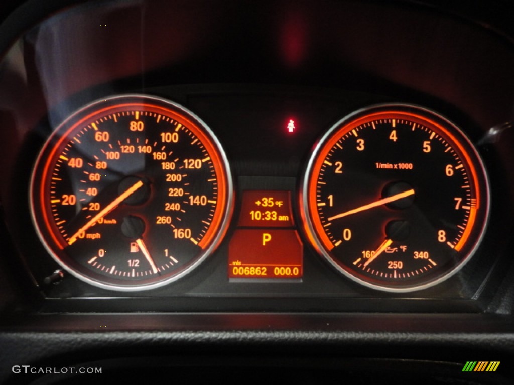 2011 BMW 3 Series 335i xDrive Coupe Gauges Photo #57580607