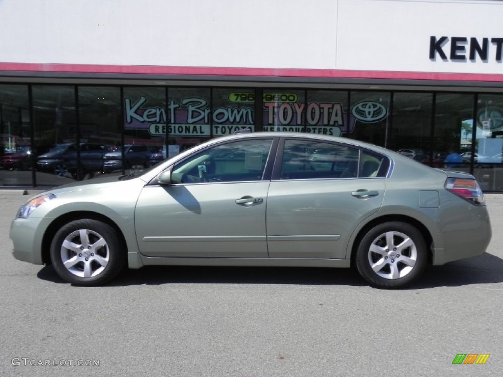 2008 Altima 2.5 SL - Pebble Beach Metallic / Blond photo #22